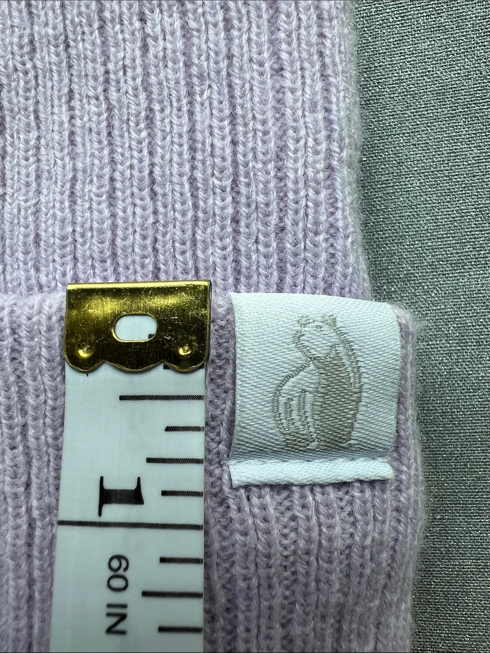Baby Ribbed Beanie - Lavender